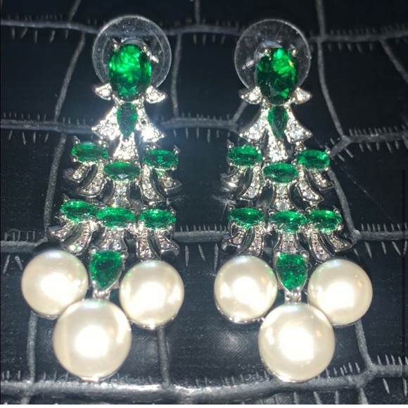 South sea Pearl drop earrings - Picture 4 of 5